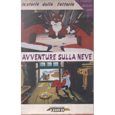 Le Storie Della Fattoria: Avventura Sulla Neve VHS Univideo - MVM08004 Sigillato