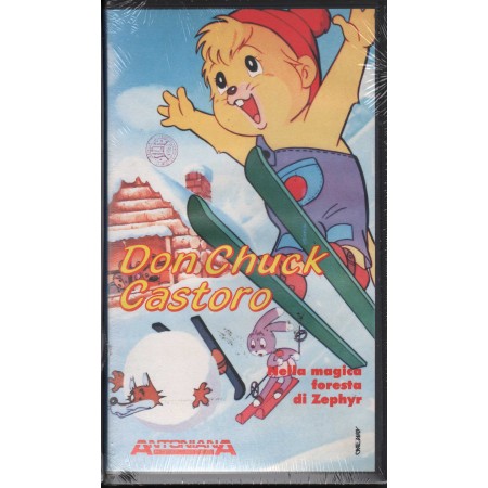 Don Chuck Castoro: Nella Magica Foresta Di Zephyr VHS Univideo - AFV006 Sigillato