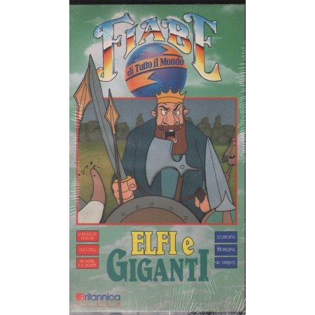 Fiabe Di Tutto Il Mondo: Elfi E Giganti VHS Univideo - VOL3 Sigillato