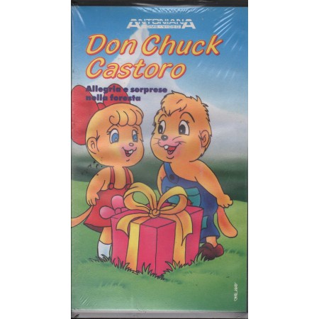 Don Chuck Castoro: Allegria E Sorprese Nella Foresta VHS Univideo - AFV012 Sigillato