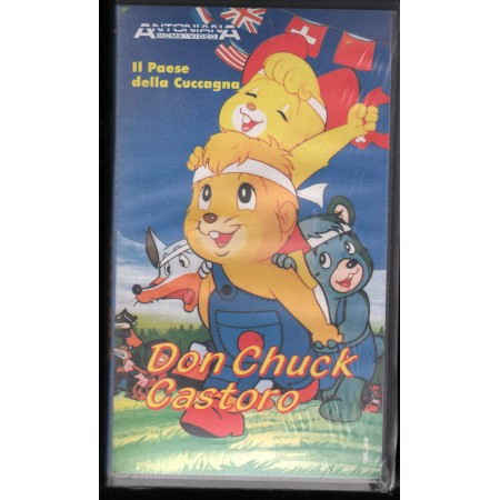 Don Chuck Castoro: Il Paese Della Cuccagna VHS Univideo - AFV007 Sigillato