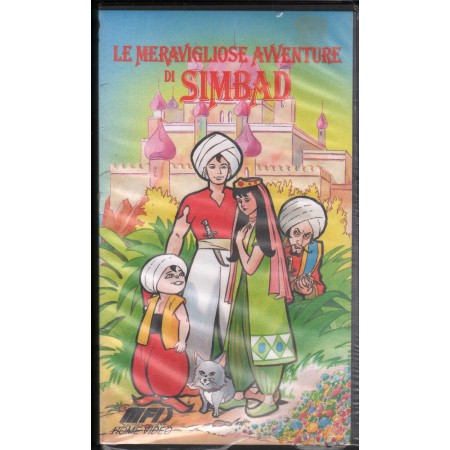 Le Meravigliose Avventure Di Simbad VHS Johnny Fitzgerald Univideo - MFD80330 Sigillato