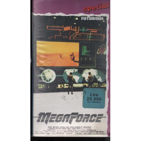 Megaforce VHS Hal Needham Univideo - S05032 Sigillato