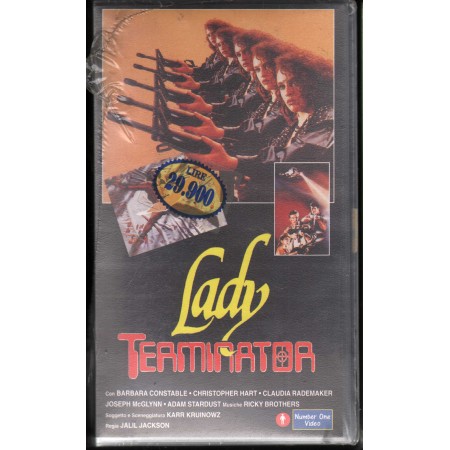 Lady Terminator VHS Jalil Jackson Univideo - CN54542 Sigillato