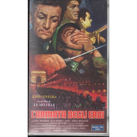 L'Armata Degli Eroi VHS Jean-Pierre Melville Univideo - CN53822 Sigillato