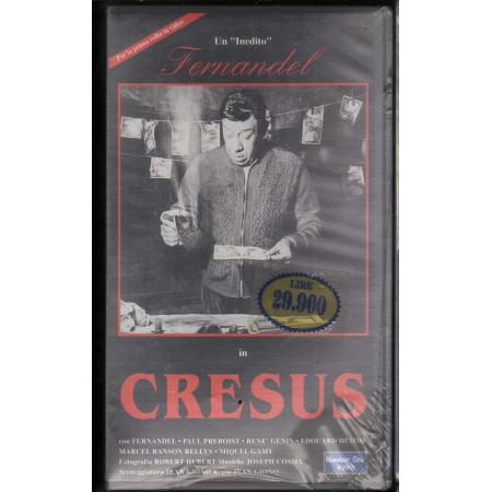 Fernandel: Cresus VHS Jean Giono Univideo - CN55032 Sigillato