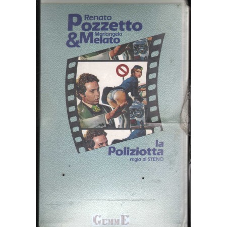 La Poliziotta Renato Pozzetto & Melato VHS Steno Univideo - 024G408 Sigillato