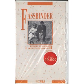 Perche' Il Signor R E' Diventato Matto VHS Rainer Werner Fassbinder Univideo - 25P2174 Sigillato Perche' Il Signor R E' Diventato Matto VHS Rainer Werner Fassbinder Univideo - 25P2174 Sigillato