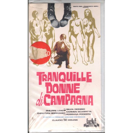 Tranquille Donne Di Campagna VHS Claudio De Molinis Univideo -EMPS31406 Sigillato