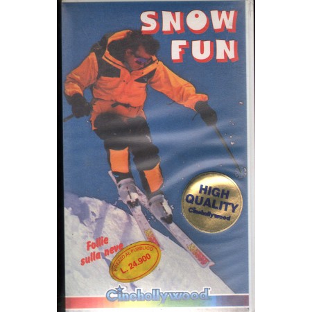 Snow Fun: Follie Sulla Neve VHS Univideo - CHV7021 Sigillato