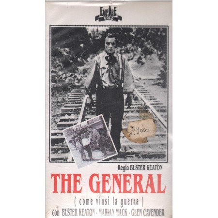 The General VHS Buster Keaton Univideo - EMPS32191 Sigillato