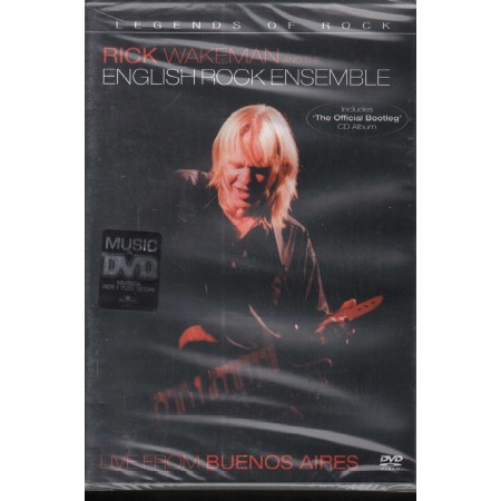 Rick Wakeman And The English Rock Ensemble DVD Live From Buenos Aires Classic Pictures – DVD1095X Sigillato