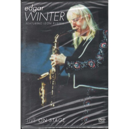 Edgar Winter DVD Live On Stage Classic Pictures – DVD6011X Sigillato