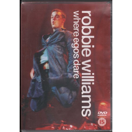 Robbie Williams DVD Where Egos Dare Chrysalis –724349243095 Sigillato