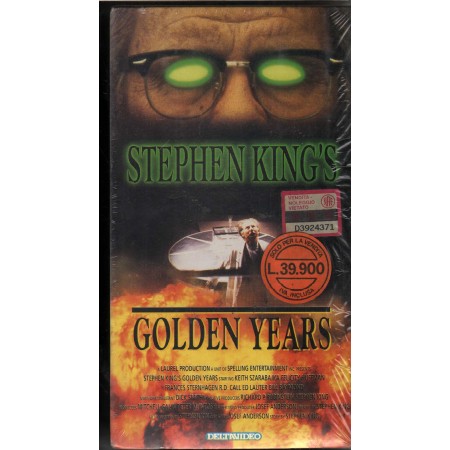 Golden Years VHS Stephen King Univideo - CD06333 Sigillato