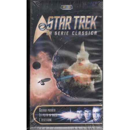 Star Trek: La Serie Classica 2.6 VHS Univideo - PVS71111 Sigillato