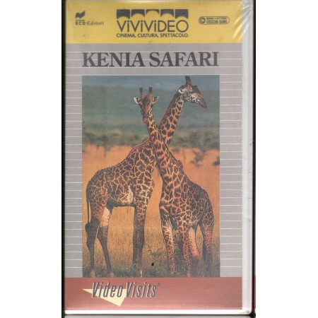 Video Visits: Kenia Safari VHS Univideo - HIVT000015 Sigillato