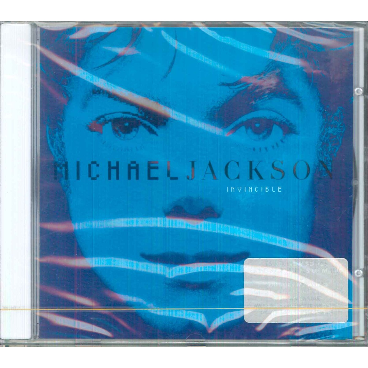 Michael Jackson CD Invincible Limited Ed, Blue Artwork Epic 495174 2