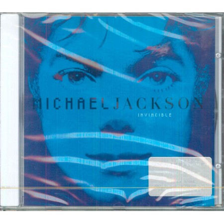 Michael Jackson CD Invincible Limited Ed, Blue Artwork Epic 495174 2 Sigillato