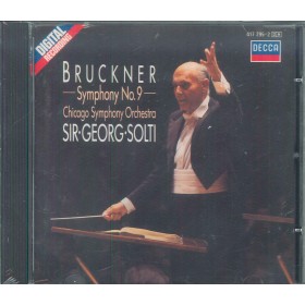 Bruckner, Chicago, Sir Georg Solti CD Symphony No 9 Decca 417 295-2 Sigillato Bruckner, Chicago, Sir Georg Solti CD Symphony No 9 Decca 417 295-2 Sigillato