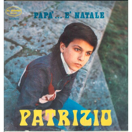 Patrizio LP Vinile Papa... E Natale / El Bimbo Record – DTLP 0101 Sigillato