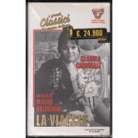 La Viaccia VHS Mauro Bolognini Univideo ‎– VT4628 Sigillato