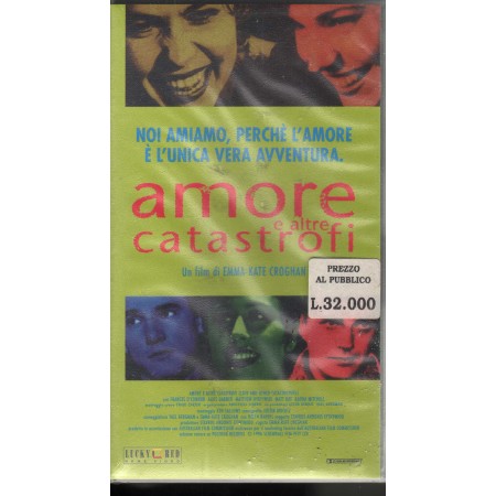 Amore E Altre Catastrofi VHS Emma Kate Croghan Univideo ‎– 511035 Sigillato