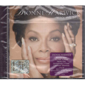 Dionne Warwick CD Why We Sing / Rhino Records 8122-79950-8 Sigillato Dionne Warwick  CD Why We Sing Nuovo Sigillato 0081227995089