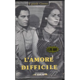 L' Amore Difficile VHS Bonucci, Sollima, Manfredi, Lucignani - MVGEC04067 Sigillato