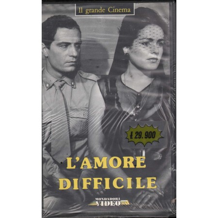 L' Amore Difficile VHS Bonucci, Sollima, Manfredi, Lucignani - MVGEC04067 Sigillato