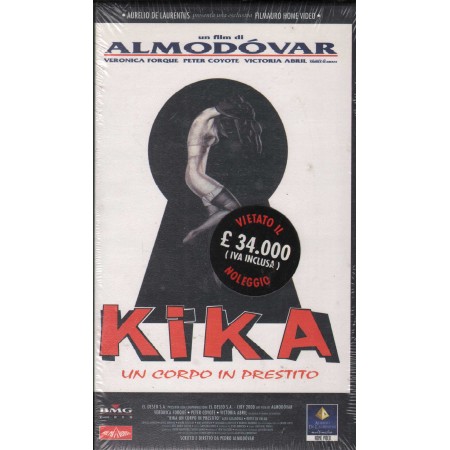 Kika Un Corpo In Prestito VHS Pedro Almodóvar - 801602401044 Sigillato