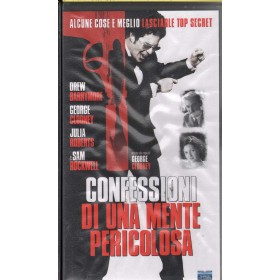 Confessioni Di Una Mente Pericolosa VHS George Clooney - 860879EVVO Sigillato Confessioni Di Una Mente Pericolosa VHS George Clooney - 860879EVVO Sigillato