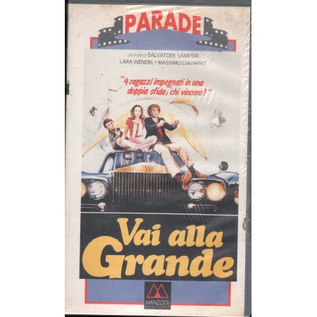 Vai Alla Grande VHS Salvatore Samperi Univideo - PAR18 Sigillato