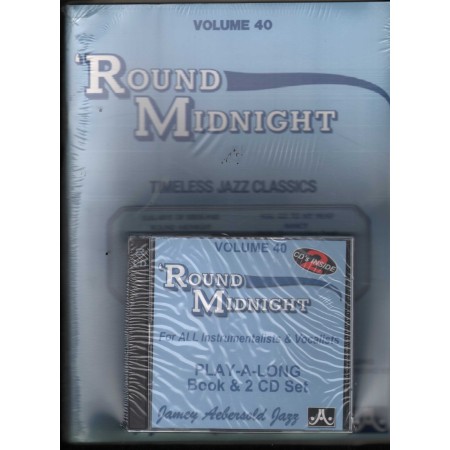 Jamey Aebersold CD - Libro Spartito Round Midnight, Vol. 40 Sigillato