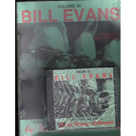 Jamey Aebersold CD - Libro Spartito Bill Evans Vol. 45 Sigillato