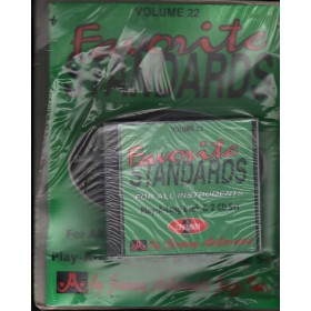 Jamey Aebersold CD - Libro Spartito Favorite Standards Vol. 22 Sigillato Jamey Aebersold CD - Libro Spartito Favorite Standards Vol. 22 Sigillato