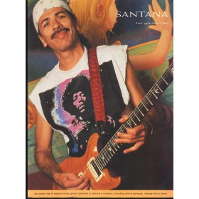 Santana For Guitar Tab Libro - Spartito Nuovo Santana For Guitar Tab Libro - Spartito Nuovo