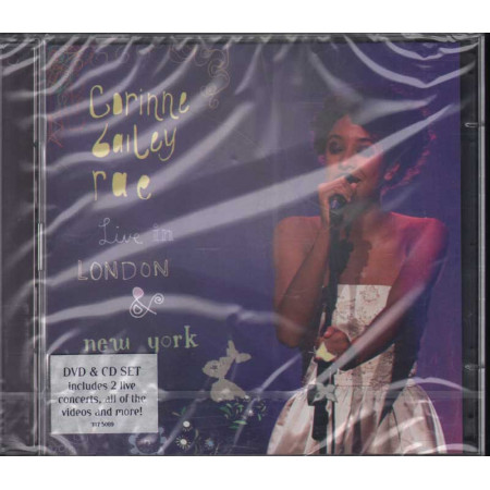 Corinne Bailey Rae CD DVD Live In London & New York / EMI Sigillato