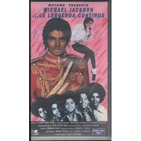 Michael Jackson VHS La Leggenda Continua Univideo – CN 53202 Sigillato