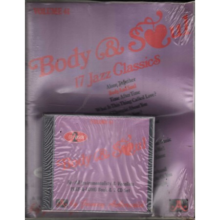 Jamey Aebersold CD - Libro Body & Soul: 17 Jazz Classics Vol. 41 Sigillato