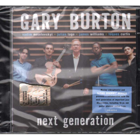 Gary Burton CD Next Generation Nuovo Sigillato 0013431227724