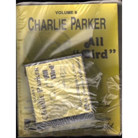 Jamey Aebersold CD - Libro Charlie Parker: All Bird Vol. 6 Sigillato