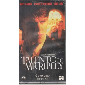 Il Talento Di Mr. Ripley VHS Anthony Minghella Univideo - VS4854 Sigillato Il Talento Di Mr. Ripley VHS Anthony Minghella Univideo - VS4854 Sigillato