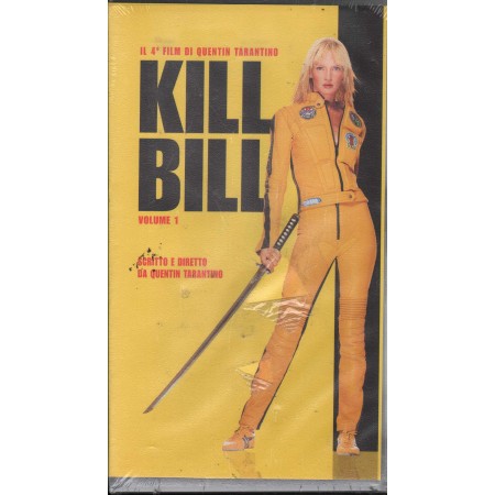 Kill Bill: Vol. 1 VHS Quentin Tarantino Univideo - VS5216 Sigillato