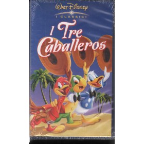 I Tre Caballeros VHS Walt Disney Univideo - VS5144 Sigillato I Tre Caballeros VHS Walt Disney Univideo - VS5144 Sigillato