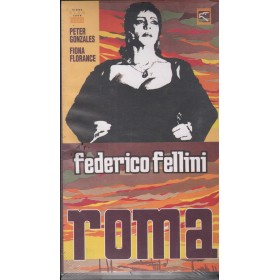 Roma VHS Federico Fellini Univideo - CL00072 Sigillato Roma VHS Federico Fellini Univideo - CL00072 Sigillato