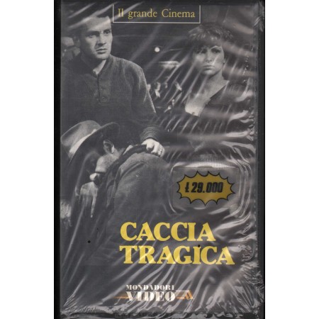 Caccia Tragica VHS Giuseppe De Santis Univideo - MVGEC04031 Sigillato