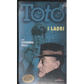 Toto': I Ladri VHS Lucio Fulci Univideo - 74321574013 Sigillato Toto': I Ladri VHS Lucio Fulci Univideo - 74321574013 Sigillato