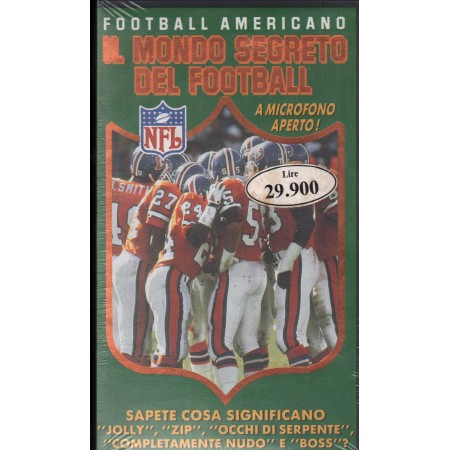 Football Americano: Il Mondo Segreto del Football VHS Univideo - 0854963 Sigillato