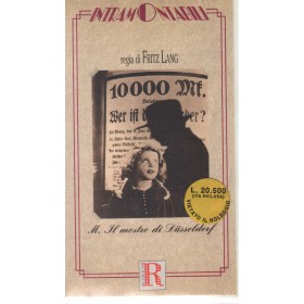 M - Il Mostro Di Dusseldorf VHS Fritz Lang Univideo - I520 Sigillato M - Il Mostro Di Dusseldorf VHS Fritz Lang Univideo - I520 Sigillato
